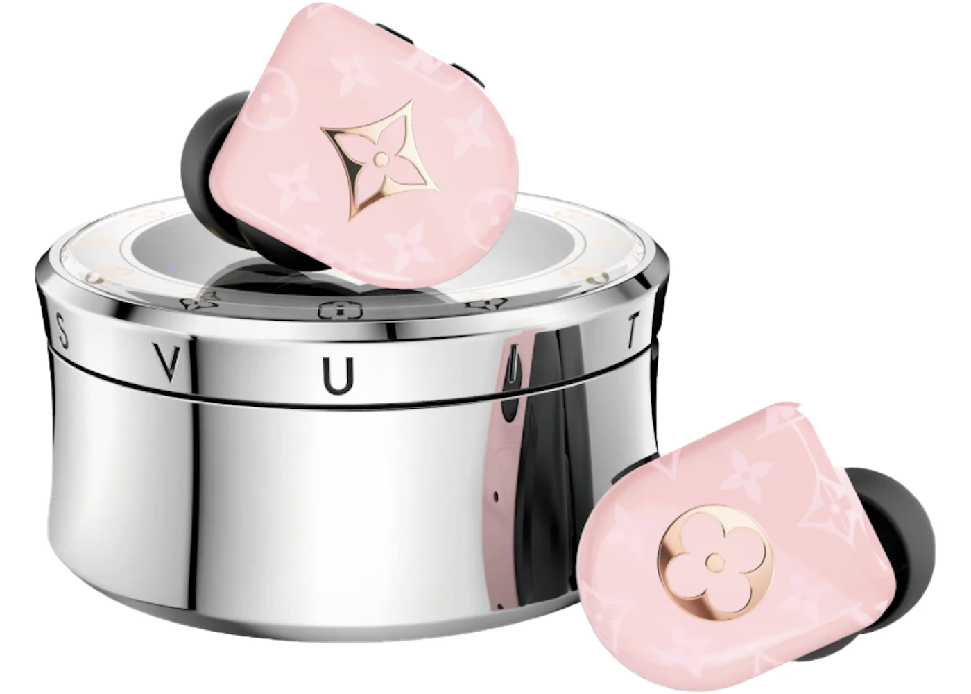 Louis Vuitton Horizon Wireless Earphones QAB150 Pink - US Louis Vuitton Horizon Wireless Earphones QAB150 Pink - US
