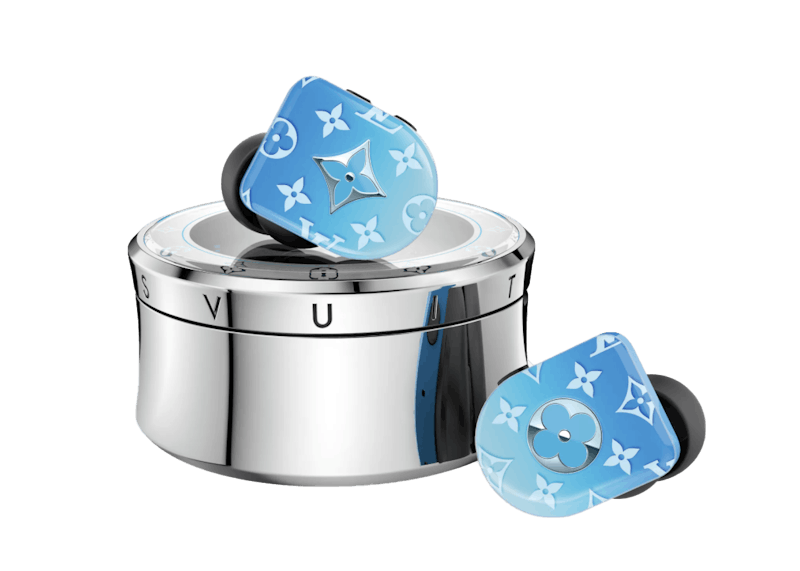 Louis Vuitton Horizon Wireless Earphones QAB1700 Blue Gradient