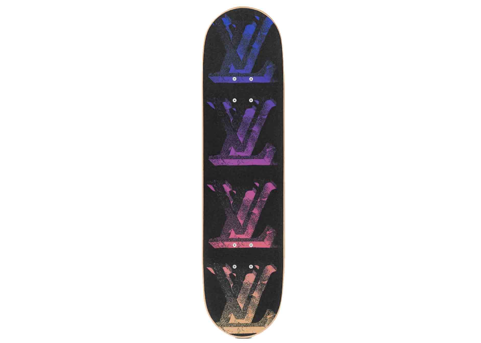 Louis Vuitton Illusion MNG Skateboard Deck - SS22 - US