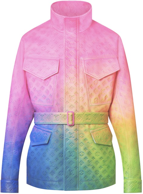 Louis Vuitton Monogram Thistle Zip-Through Jacket Multicolor