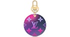 Louis Vuitton Illustre Bag Charm and Key Holder Midnight Fuchsia