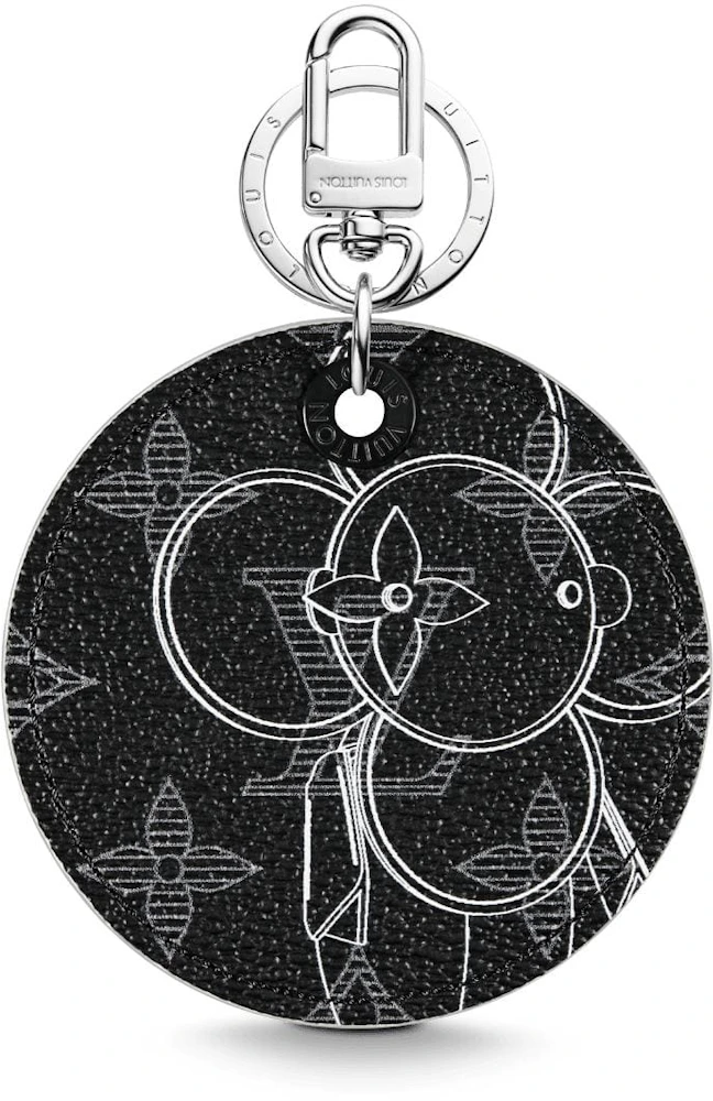 Louis Vuitton Monogram Eclipse Charms Necklace Eclipse Monogram Canvas