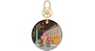 Louis Vuitton Illustre Xmas Paris Bolso Charm Y Llavero Vivienne Holiday Monogram Lona/Rosa
