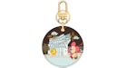 Louis Vuitton Illustre Xmas Seoul Bolso Charm Y Llavero Vivienne Holiday Rosa Claro