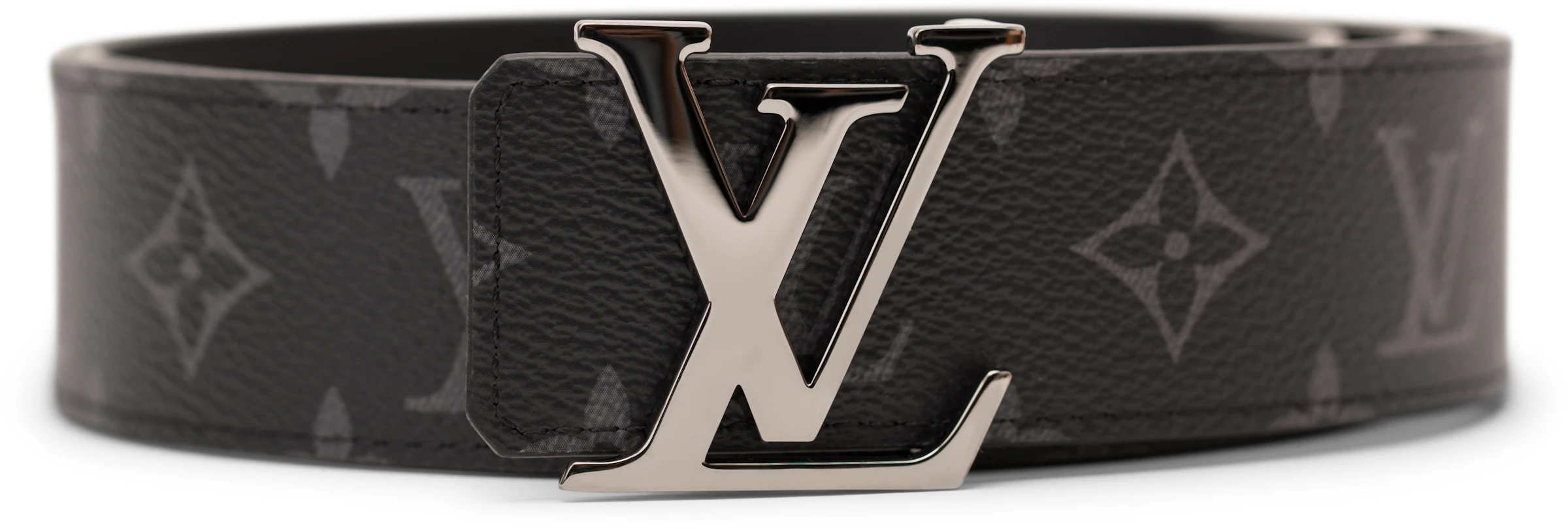 LOUIS VUITTON X SUPREME Monogram 40mm LV Initiales Belt 95 38 Red 456297