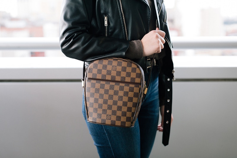 Louis Vuitton Ipanema Damier Ebene PM Brown US