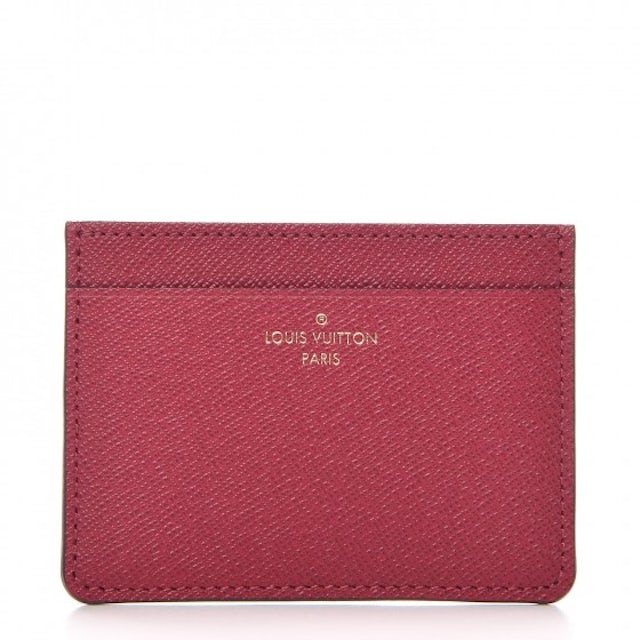 Louis Vuitton Jeanne Wallet Card Holder Insert Fuchsia in Coated