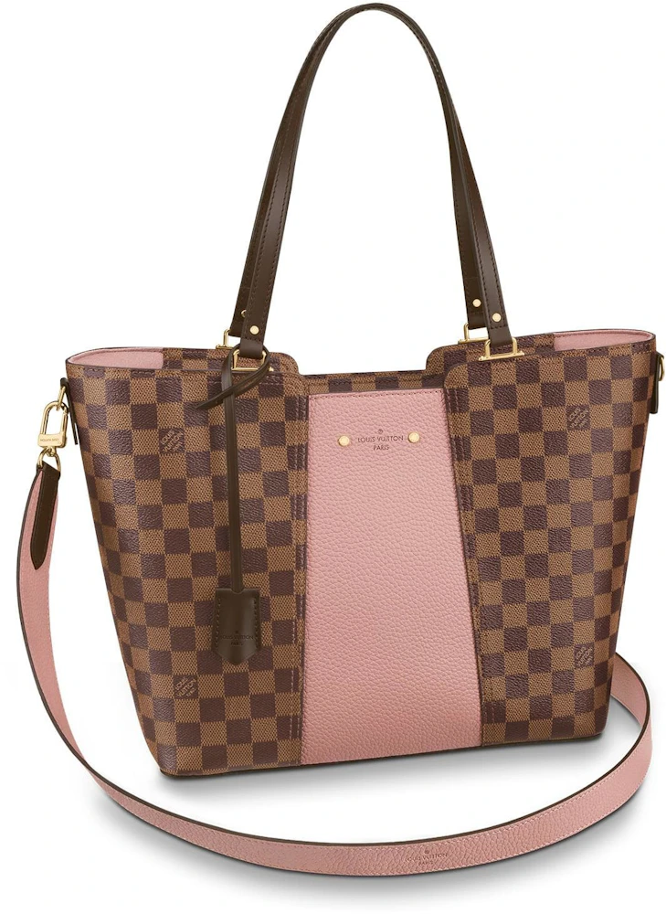 Louis Vuitton Backpack Clapton Damier Ebene Pink in Coated Canvas/Leather  with Gold-tone - US