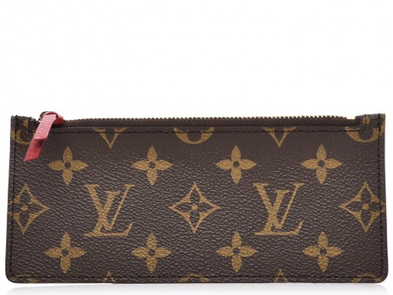 Louis Vuitton Josephine Wallet Zippered Insert Monogram Rose