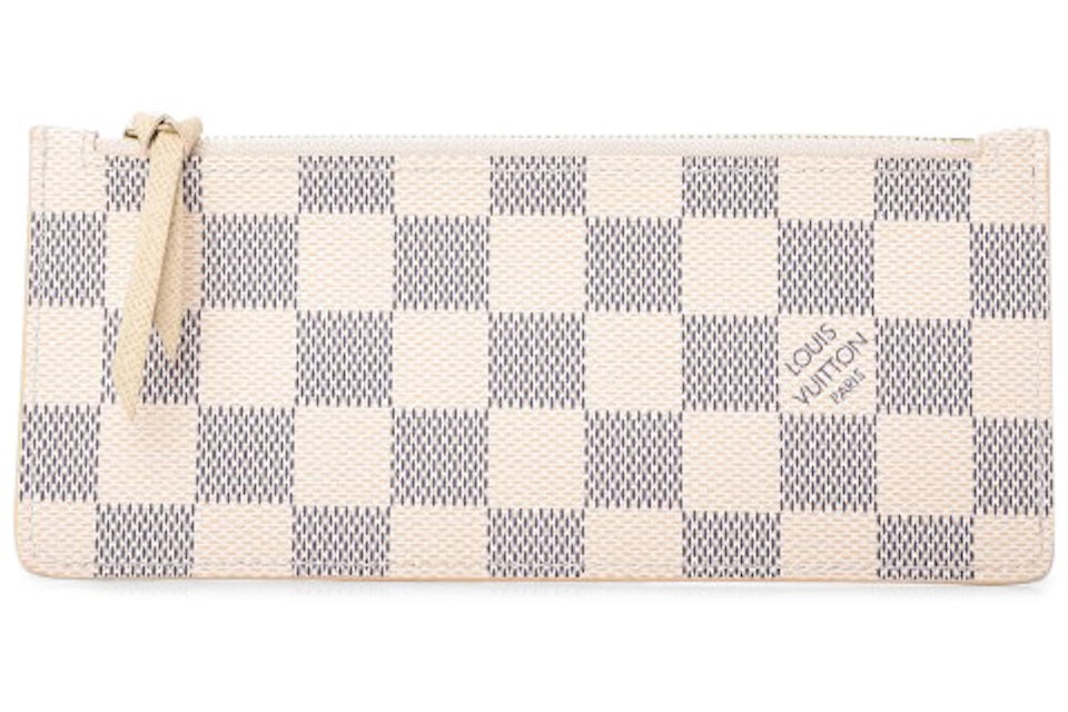 Louis Vuitton Josephine Wallet Zippered Insert Damier Azur Beige Lining in  Coated Canvas with Gold-tone - US