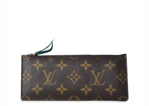 Louis Vuitton Josephine Wallet Zippered Insert Monogram Vert Green