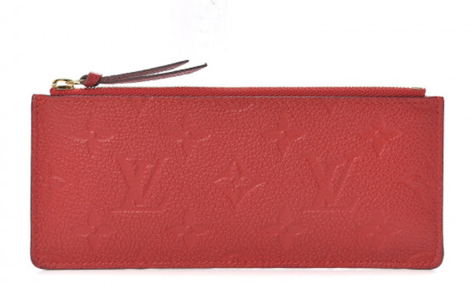 Louis Vuitton Josephine Zippered Wallet Insert Monogram Empreinte
