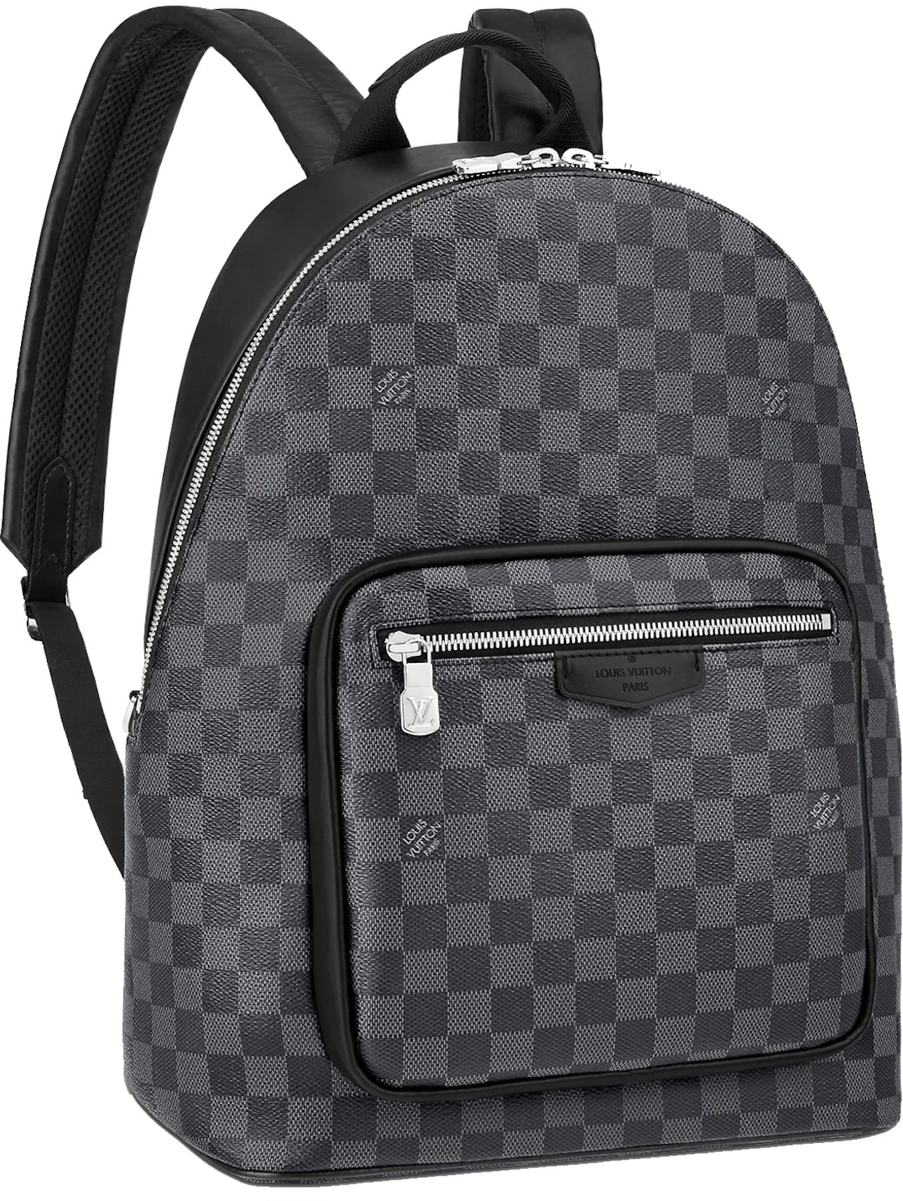 Louis Vuitton Josh Backpack Damier Graphite Black in Coated Canvas/Leather  with Silver-tone - GB