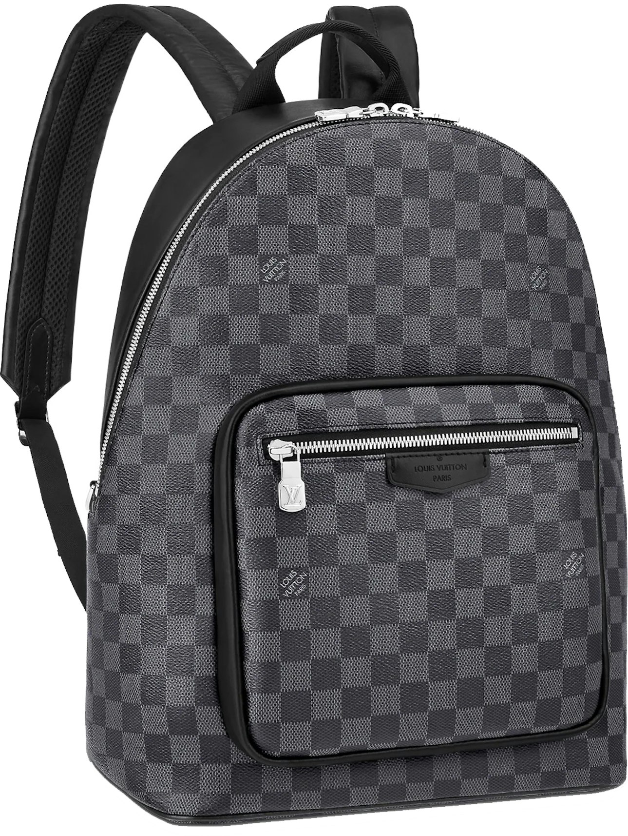 Louis Vuitton Backpack Damier Graphite Black in Coated Canvas/Leather with Silver-tone - JP