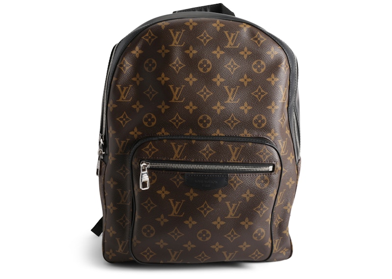 louis vuitton josh backpack monogram monogram macassar