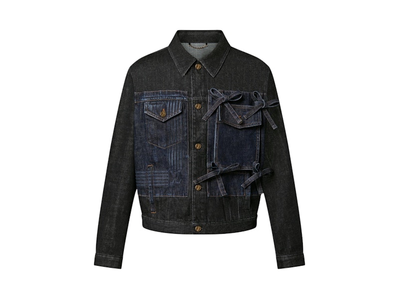 Pre-owned Louis Vuitton Men's Karakoram Denim Jacket In Blue