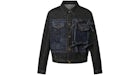 Louis Vuitton Karakoram Denim Jacket Blue