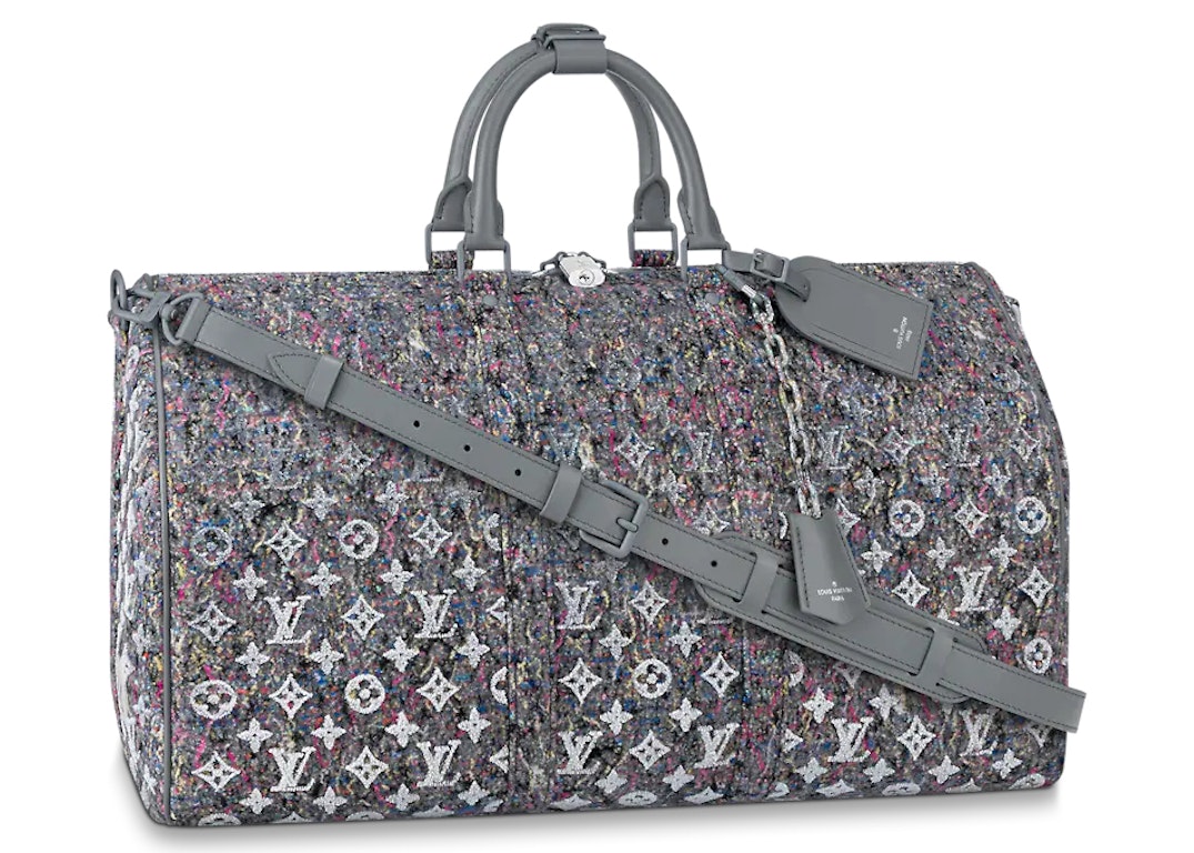 Pre-owned Louis Vuitton Keepall 50 Monogram Multicolor