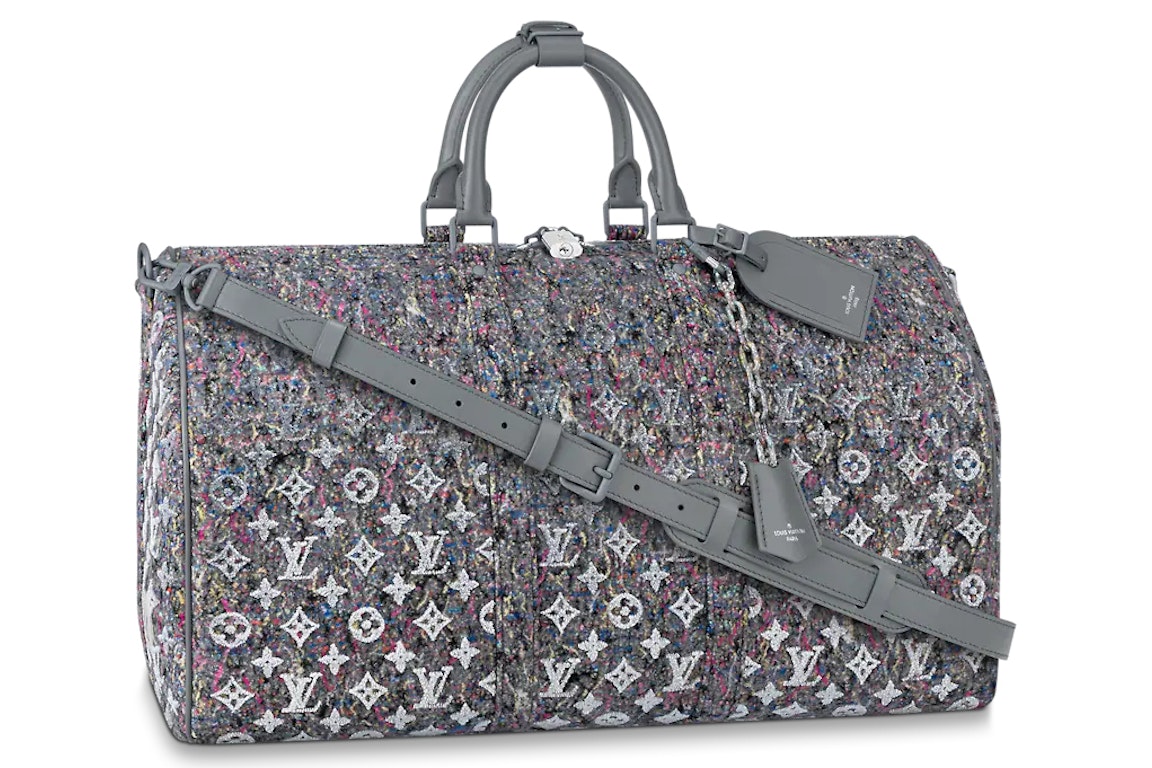 Pre-owned Louis Vuitton Keepall 50 Monogram Multicolor