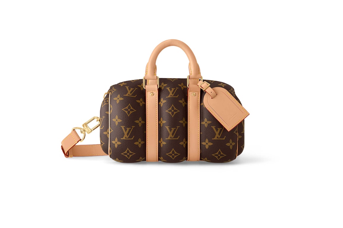 Pre-owned Louis Vuitton Keepall Bandouliere 25 (blown Up)