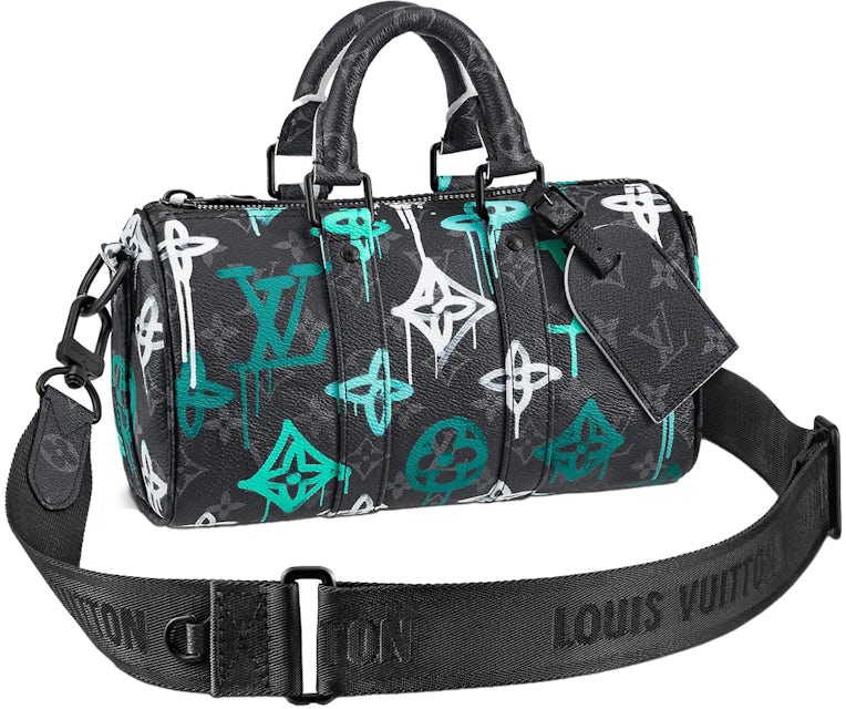 Louis Vuitton Keepall Bandoulière 25 LV Graffiti Multicolor in Coated  Canvas/Cowhide Leather with Black-tone - US