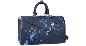 Louis Vuitton Keepall Bandouliere 40 Ink Watercolor