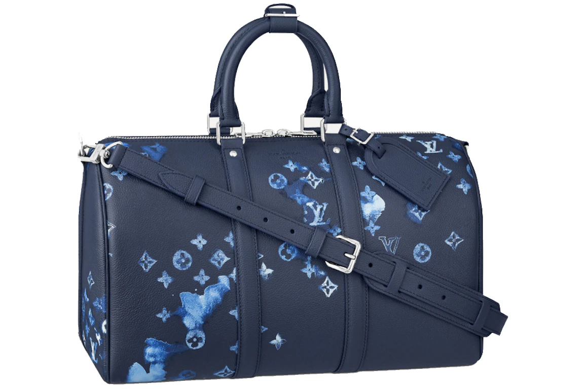 Louis Vuitton Keepall Bandouliere 40 Ink Watercolor