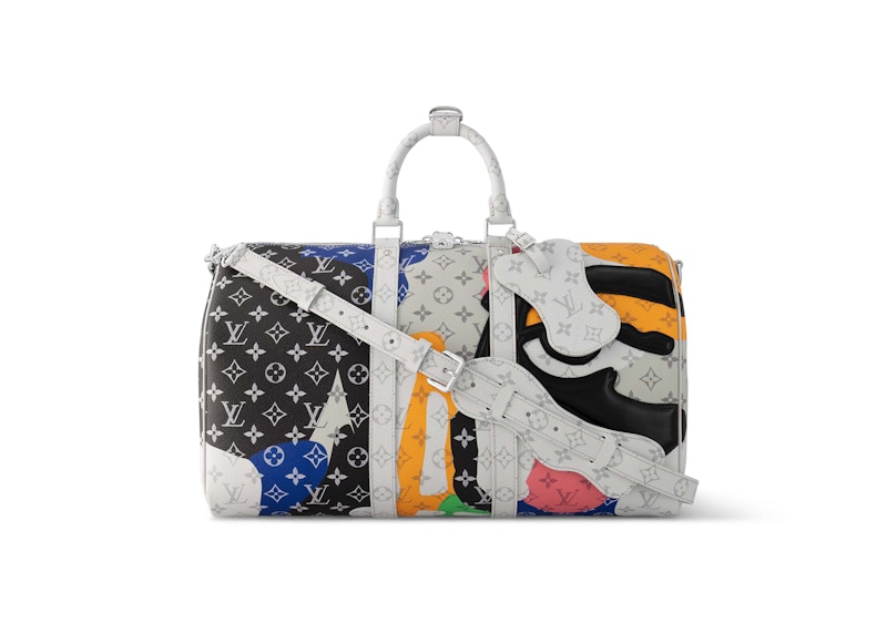 Louis Vuitton Keepall Bandouliere 45 Multicolor in Monogram Coated