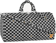 Louis Vuitton Keepall Bandouliere 50 Black/Black in Taurillon Monogram  Leather with Black-tone - US