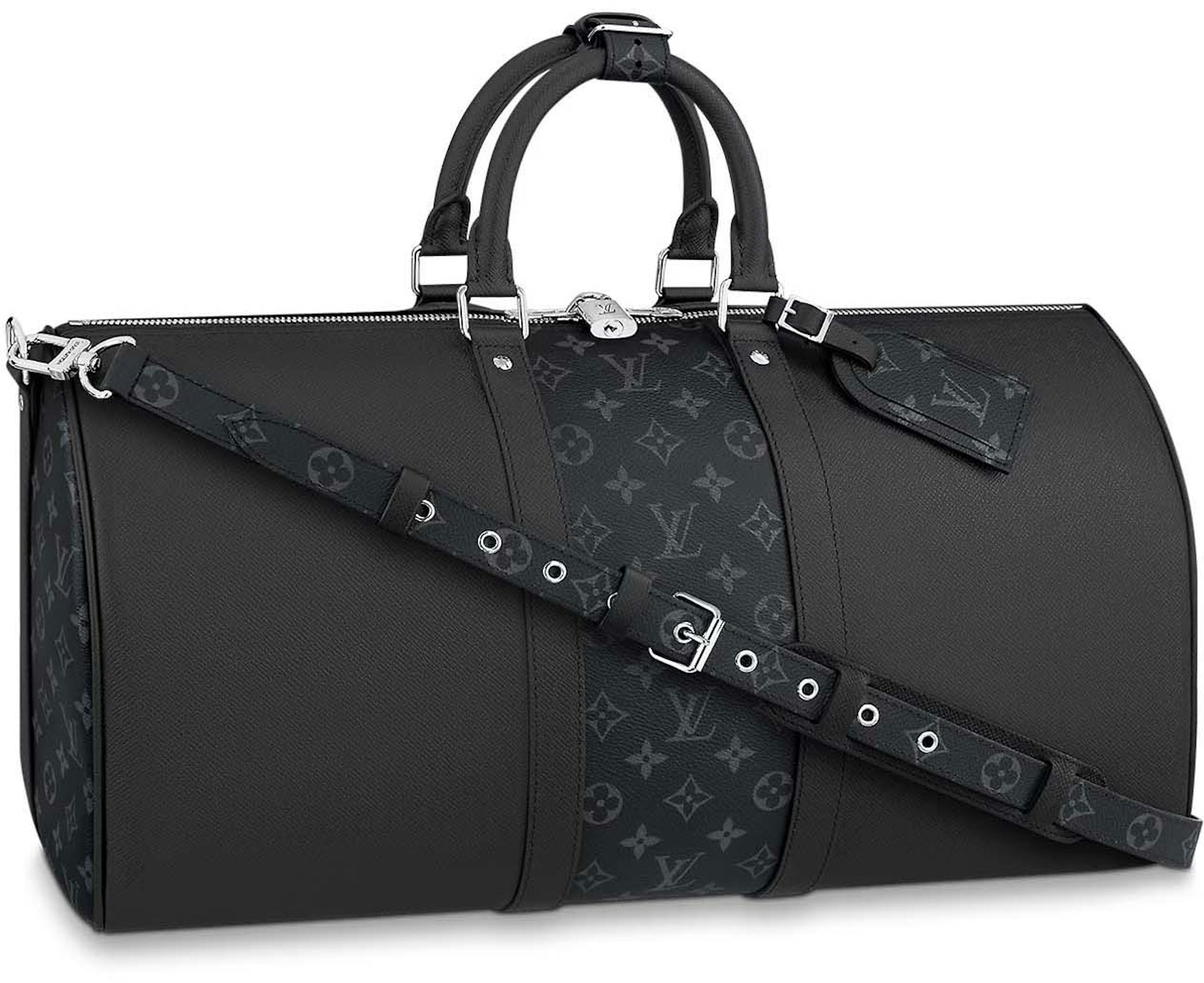 Louis Vuitton City Keepall Black in Cowhide Leather with Black-tone - US