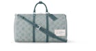 Louis Vuitton Keepall Bandouliere 50 Monogram Washed Denim coated canvas