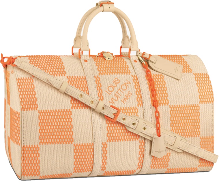 Louis Vuitton Keepall Bandouliere 50 Multicolor in Coated Canvas with  Silver-tone - GB