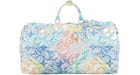 Louis Vuitton Bandoulière Keepall 50 Pastel Multicolore