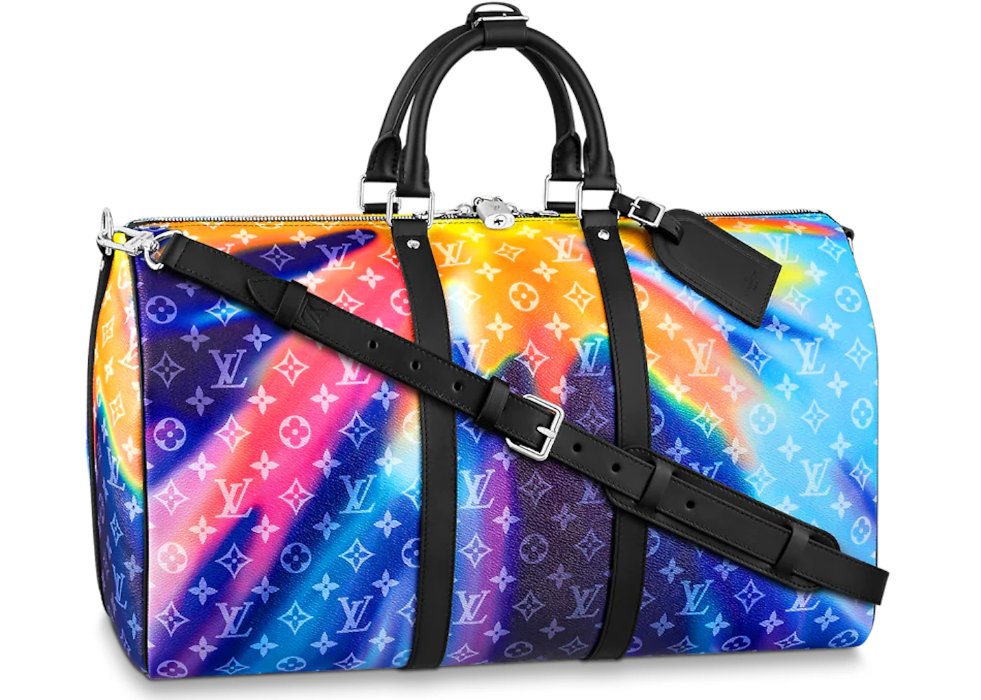 Louis Vuitton Keepall Bandouliere 50 Sunset Monogram Multicolor in