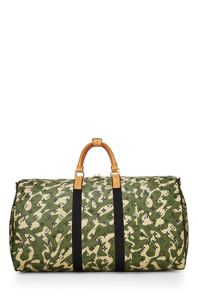 Lv Keepall Xs Green Bean | Semashow.com