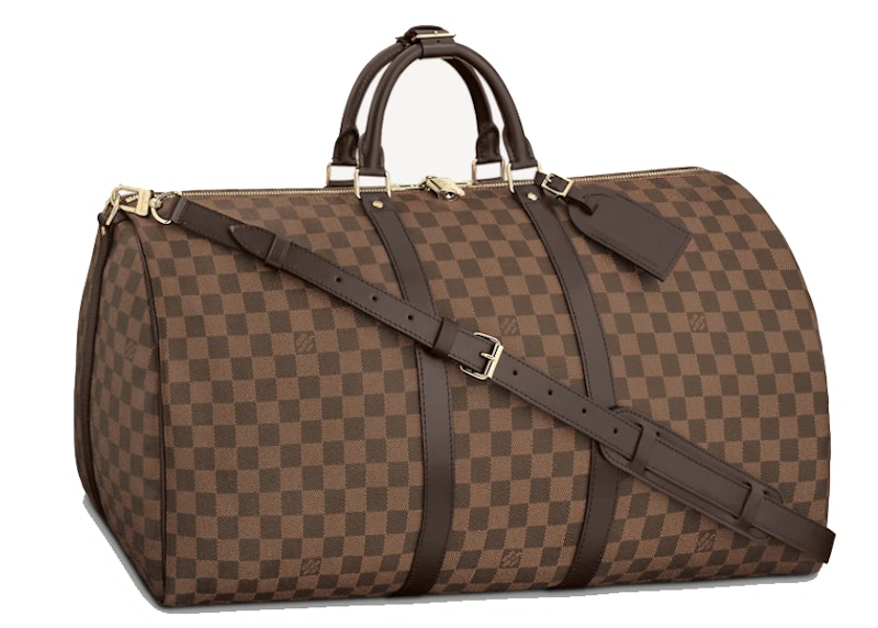 louis vuitton damier ebene keepall bandouliere 55