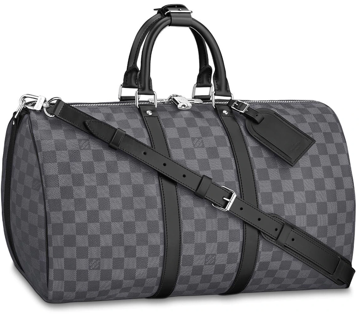 Keepall Bandoulière 45 Damier Graphite Canvas - Travel