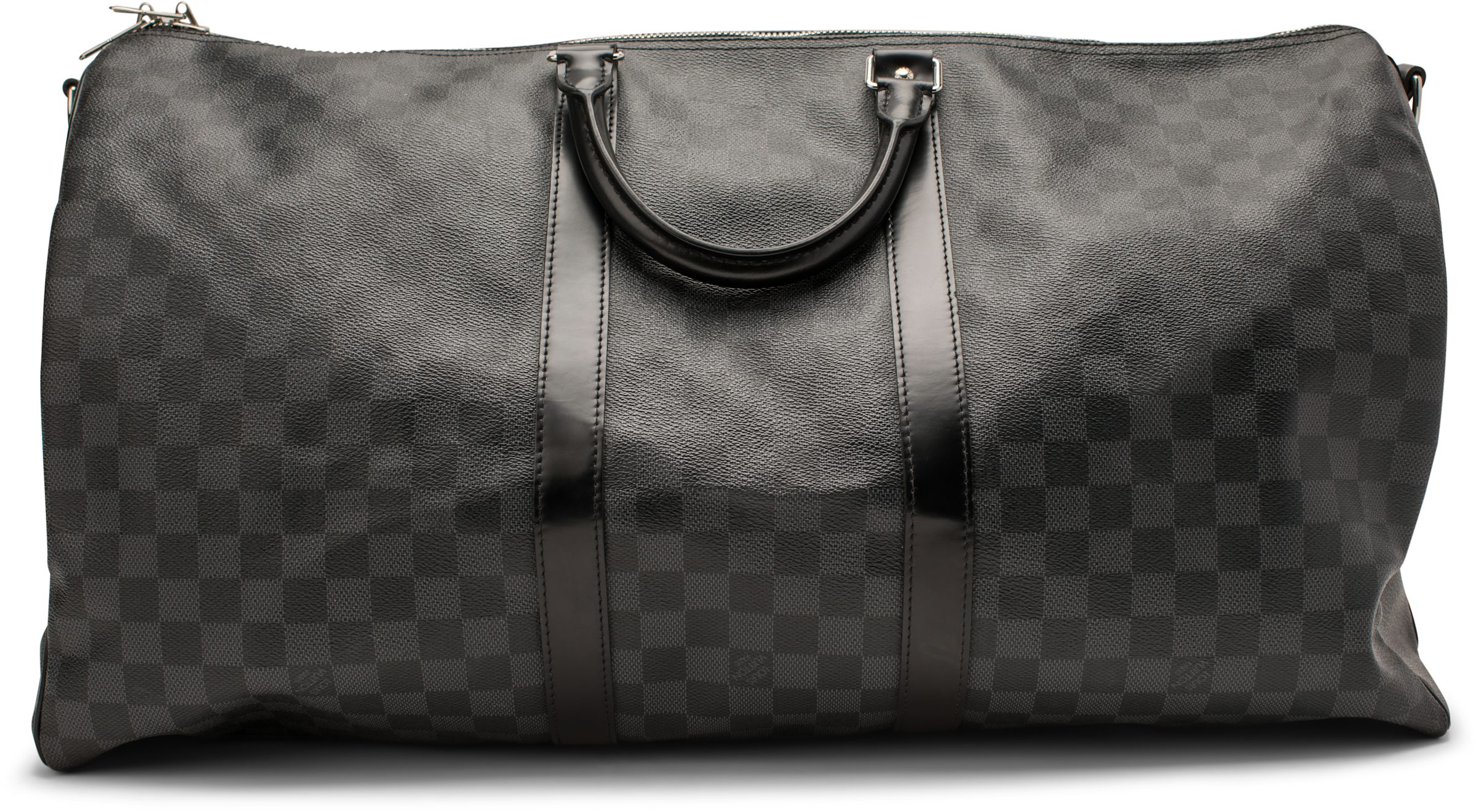 Louis Vuitton Keepall Bandouliere Bag Damier 55 White 218235125
