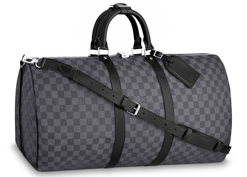 Louis vuitton keepall 55 damier graphite new arrivals