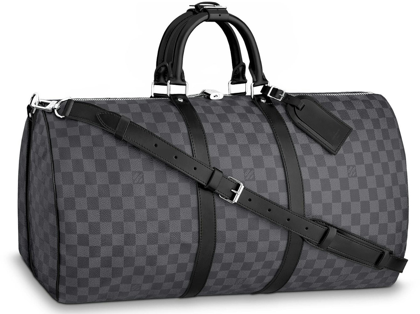 luft anden godt Louis Vuitton Keepall Bandouliere Damier Graphite 55 Black/Graphite