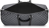 Louis Vuitton Keepall Bandouliere Latitude Damier Cobalt America's Cup 55  Cobalt Multicolor in Coated Canvas with Silver-tone - US