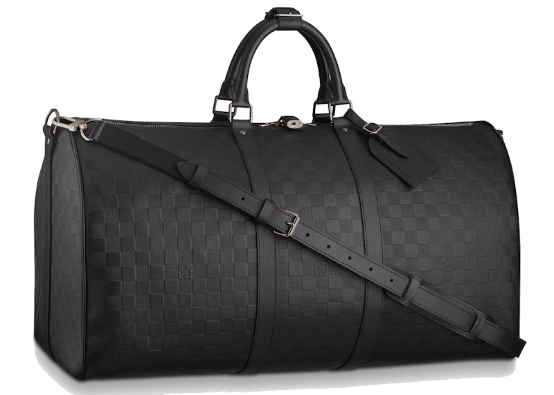 Louis Vuitton Black Damier Infini Leather Trousse Toilette Onyx Toiltery  ref.298506 - Joli Closet