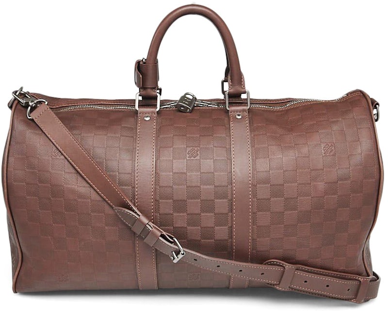 Louis Vuitton Keepall Bandouliere Damier Infini 45 Ombre in