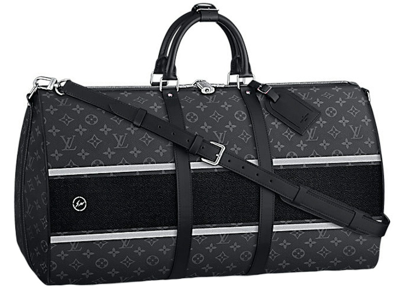 Louis Vuitton x fragment Keepall Bandouliere Monogram Eclipse 55 Black