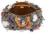 Louis Vuitton Keepall Bandouliere Monogram 50 Foliage in Silk/Leather with  Gold-tone - US