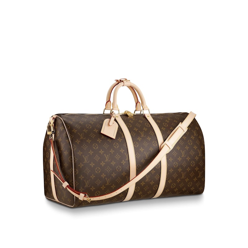 Túi Keepall Bandoulière 55 Monogram Macassar  Dịch vụ cá nhân hóa  LOUIS  VUITTON