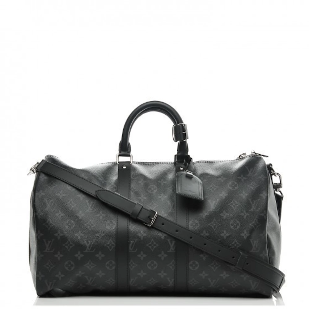 Louis Vuitton Monogram Eclipse Keepall 45 Silver Hardware, 2022 Available  For Immediate Sale At Sotheby's