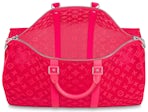Louis Vuitton Keepall Ultra Limited Edition Triangle Monogram Mesh 50 –  Redo Luxury