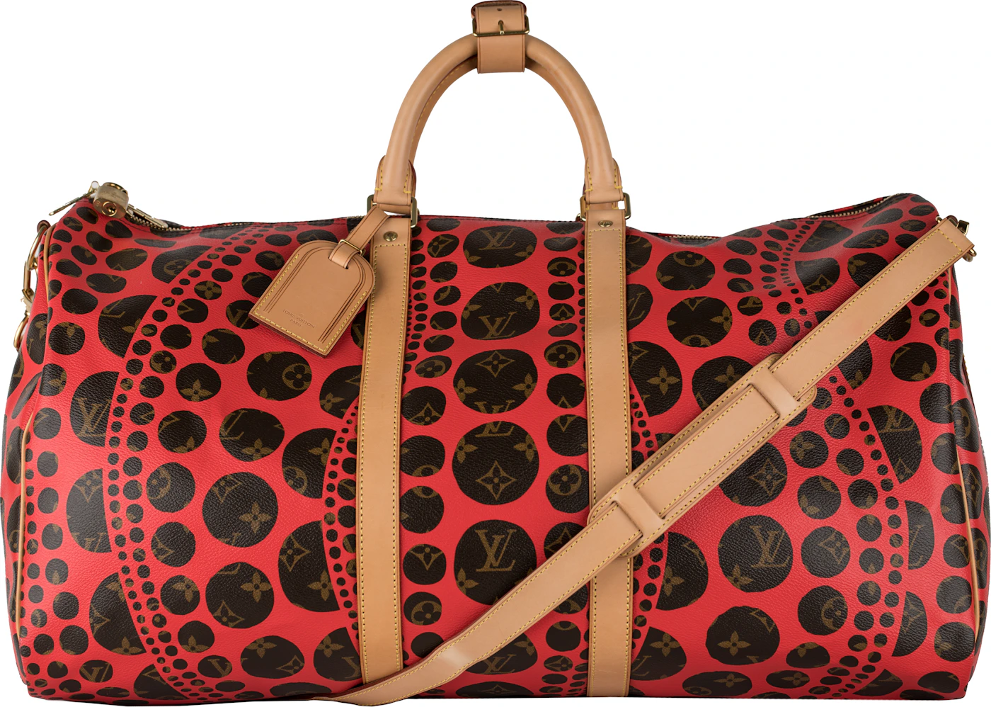 Louis Vuitton Bag Keepall Bandouliere 45 Escale Red | 3D model
