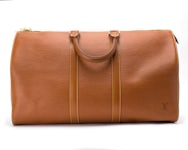 Louis Vuitton Green Epi Leather Keepall 60 Duffle Bag 862260